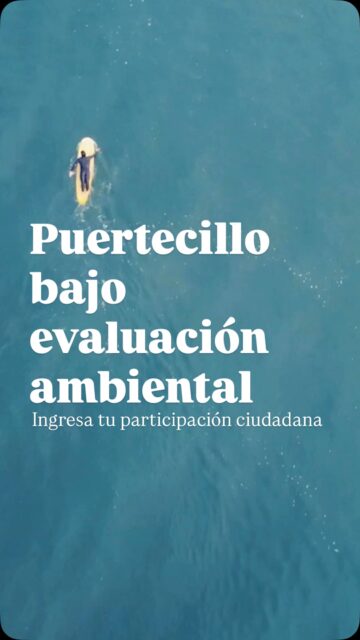 Hoy se encuentra abierto un proceso de participación ciudadana que se limita exclusivamente al Estudio de Impacto Ambiental (EIA) del proyecto inmobiliario. 

Como Fundación Rompientes tenemos el deber de informar a la comunidad sobre esta oportunidad para participar y manifestar sus preocupaciones, intereses y dudas en el desarrollo de este proyecto.

Nuestros esfuerzos para declarar el Santuario Piedra del Viento Topocalma, siempre han estado enfocados en la protección de todos sus objetos de protección, entre ellos: las Rompientes aptas para la Practica Deportiva, como la de Puertecillo; y además las Prácticas Tradicionales de Pesca Artesanal y Recolección de Algas. 

Ambas actividades son parte esencial de la identidad de este lugar. Por eso creemos que la comunidad debe participar a través de los canales oficiales del SEA para asegurar que este proyecto en particular logre compatibilizar ambos usos. 

Asimismo, cuando corresponda, seguiremos trabajando para que esta compatibilidad se mantenga y ambas actividades se fortalezcan en los proyectos que vengan, incluyendo la Caleta reconocida por el Decreto Supremo 240 del año 1998

¿Sabías que por primera vez en Chile… una rompiente de ola para la práctica del surf protegida legalmente está bajo evaluación ambiental?
Se trata de Puertecillo, un lugar que no solo es un paraíso para el surf… es un ecosistema vivo, hogar de especies y cultura y que forma parte del Santuario Marino Piedra del Viento Topocalma.

Hoy, este lugar enfrenta riesgos que podrían cambiarlo para siempre: un proyecto inmobiliario, colindante a esta ola protegida, está en evaluación, y su estudio de impacto ambiental está abierto para participación ciudadana… pero solo hasta el 30 de septiembre. 

Tú puedes participar. Haz click en el enlace, Regístrate con tu Clave Única y deja tu observación ciudadana.